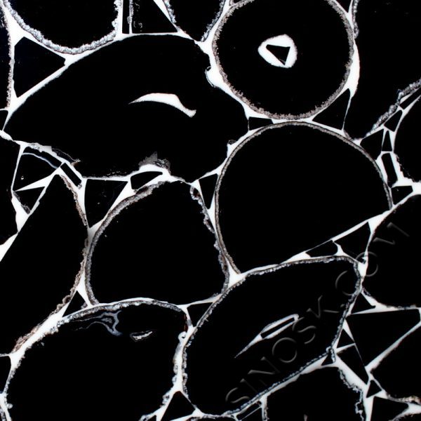 Black Agate tiles & slabs