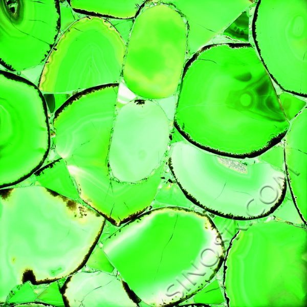 Green Agate Semi-precious Stone Tile